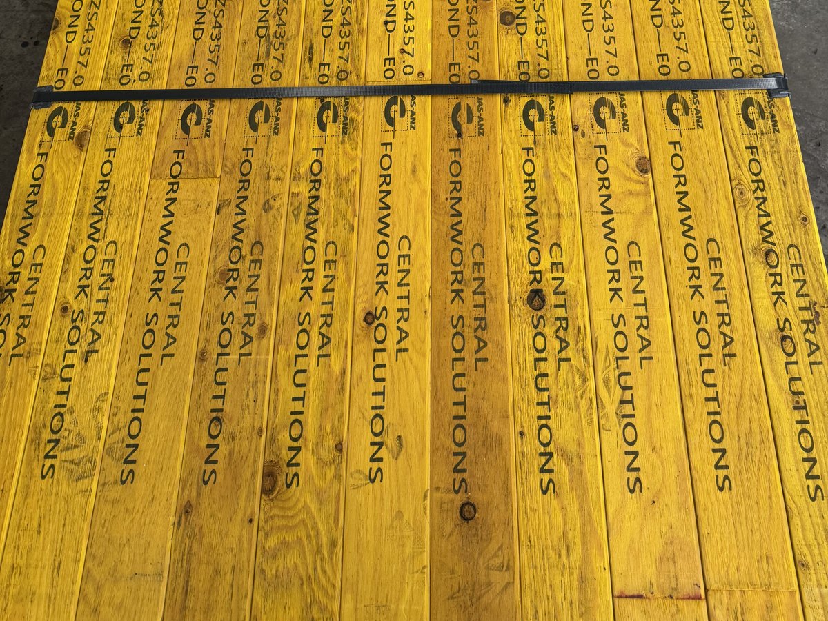 Central Formwork Solutions LVL stamped AS/NZS 4357.0 A-bond E0